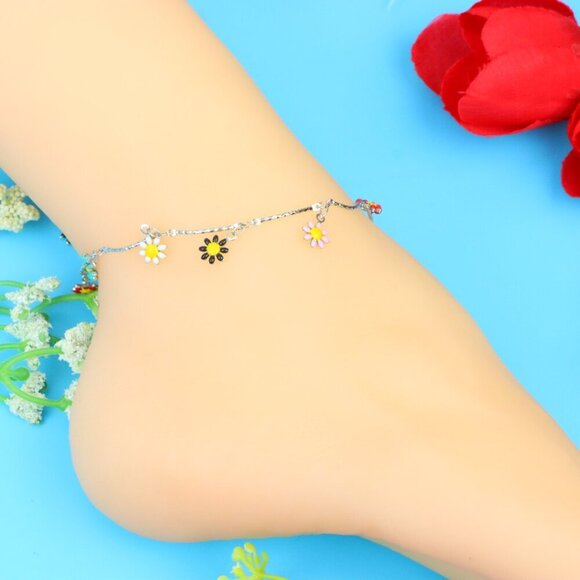 Elegant Handmade Anklet – Perfect for Women & Girls | Ideal Gift Option, DYC1022 - Picture 1 of 7